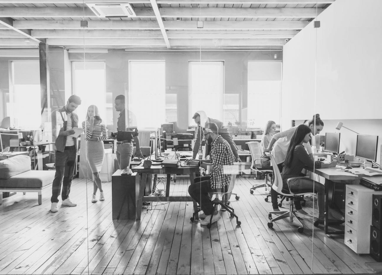 Reunión estratégica de presupuestos en las oficinas de Zorantaaneto